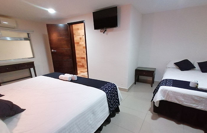 habitacion familiar 1 - hotel granda inn